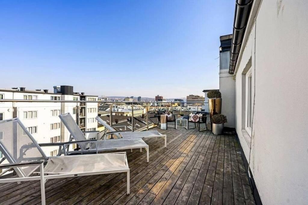 Praktisk 1-Roms Leilighet Oslo Exterior photo